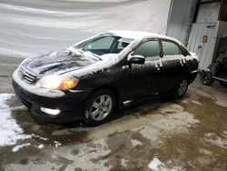 Salvage cars for sale at North Billerica, MA auction: 2004 Toyota Corolla CE