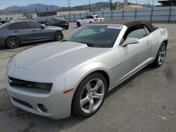 Chevrolet salvage cars for sale: 2012 Chevrolet Camaro LT