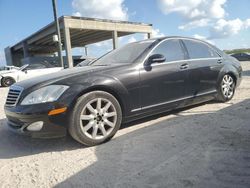 Salvage cars for sale at West Palm Beach, FL auction: 2007 Mercedes-Benz S 550