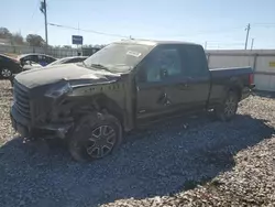 Salvage trucks for sale at Hueytown, AL auction: 2015 Ford F150 Super Cab