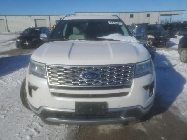 2018 Ford Explorer Platinum