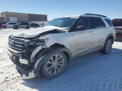 Ford salvage cars for sale: 2021 Ford Explorer XLT