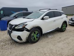 Salvage cars for sale at Temple, TX auction: 2019 Nissan Murano S