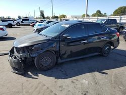 Salvage cars for sale at Miami, FL auction: 2019 Nissan Sentra SR Turbo