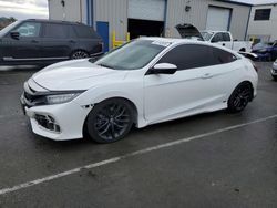 Salvage cars for sale at Vallejo, CA auction: 2020 Honda Civic SI