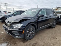 Volkswagen salvage cars for sale: 2019 Volkswagen Tiguan SE