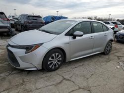 Salvage cars for sale at Indianapolis, IN auction: 2020 Toyota Corolla LE