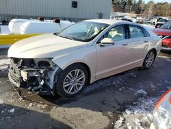 Salvage cars for sale at Exeter, RI auction: 2014 Lincoln MKZ Hybrid