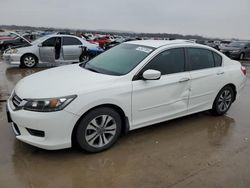 Carros con título limpio a la venta en subasta: 2013 Honda Accord LX