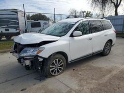 Salvage cars for sale at Sacramento, CA auction: 2013 Nissan Pathfinder S