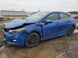 Carros salvage a la venta en subasta: 2018 Chevrolet Cruze LT