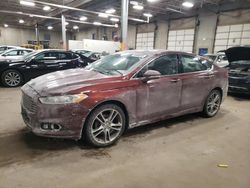 Salvage cars for sale at Blaine, MN auction: 2016 Ford Fusion Titanium