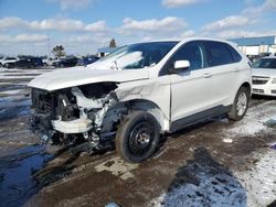 Salvage cars for sale at Woodhaven, MI auction: 2024 Ford Edge SEL