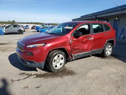 Jeep salvage cars for sale: 2015 Jeep Cherokee Sport