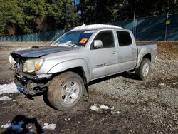 Salvage cars for sale at Graham, WA auction: 2006 Toyota Tacoma Double Cab Prerunner