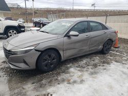 Salvage cars for sale at Northfield, OH auction: 2021 Hyundai Elantra SEL