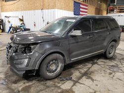 Salvage SUVs for sale at auction: 2016 Ford Explorer XLT