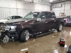 2018 Ford F150 Supercrew en venta en Franklin, WI