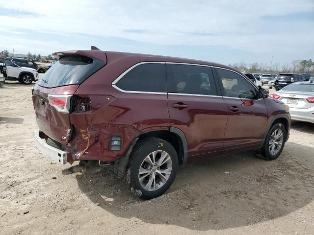 2015 Toyota Highlander LE