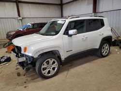 Salvage cars for sale at Pennsburg, PA auction: 2015 Jeep Renegade Limited