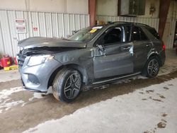 Mercedes-Benz gle 350 salvage cars for sale: 2017 Mercedes-Benz GLE 350