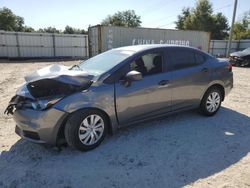 Salvage cars for sale at West Palm Beach, FL auction: 2021 Nissan Versa S