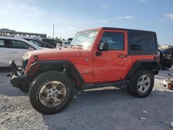 Salvage cars for sale at Riverview, FL auction: 2013 Jeep Wrangler Sahara