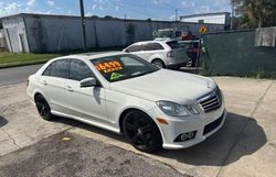 Mercedes-Benz Vehiculos salvage en venta: 2010 Mercedes-Benz E 350