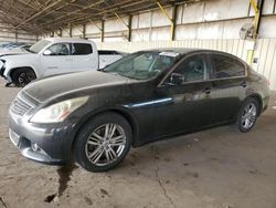 Infiniti Vehiculos salvage en venta: 2013 Infiniti G37 Base