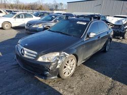 Salvage cars for sale at Spartanburg, SC auction: 2008 Mercedes-Benz C300