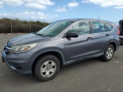 Honda salvage cars for sale: 2016 Honda CR-V LX