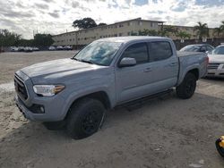 Carros salvage sin ofertas aún a la venta en subasta: 2021 Toyota Tacoma Double Cab