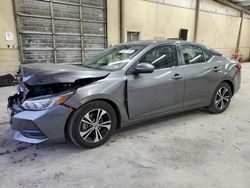 Carros salvage sin ofertas aún a la venta en subasta: 2021 Nissan Sentra SV