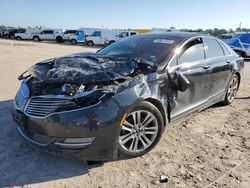 Salvage cars for sale at Houston, TX auction: 2013 Lincoln MKZ Hybrid