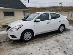 Salvage cars for sale at Northfield, OH auction: 2016 Nissan Versa S