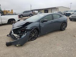 Salvage cars for sale at Temple, TX auction: 2024 Toyota Prius LE