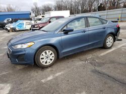 Salvage cars for sale at Rogersville, MO auction: 2019 Ford Fusion S