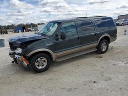 Salvage cars for sale at Arcadia, FL auction: 2000 Ford Excursion Limited