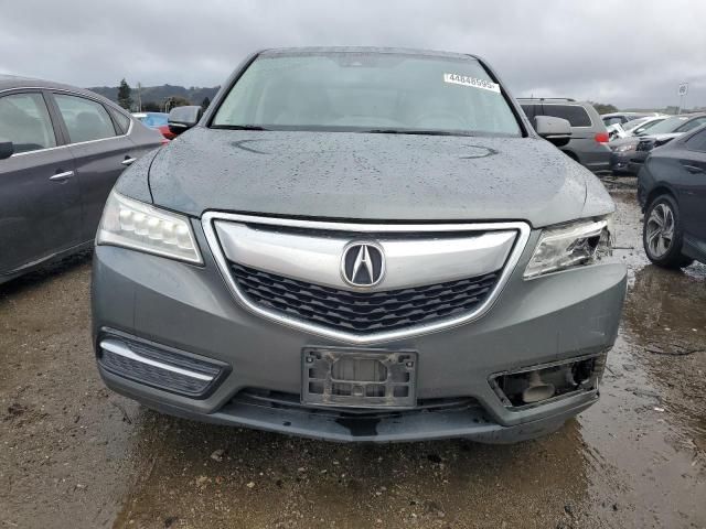 2016 Acura MDX Technology