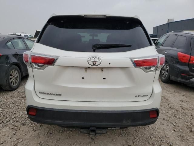 2014 Toyota Highlander LE