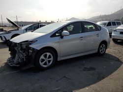 Salvage cars for sale at auction: 2012 Toyota Prius