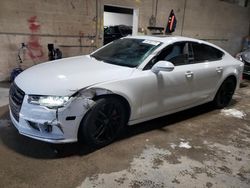 Salvage cars for sale at Blaine, MN auction: 2017 Audi S7 Premium Plus