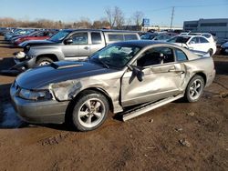 Salvage cars for sale at Chicago Heights, IL auction: 2002 Ford Mustang GT