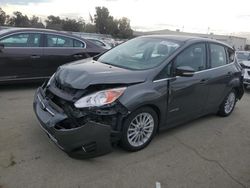 Salvage cars for sale at Martinez, CA auction: 2015 Ford C-MAX SEL