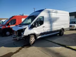 Salvage trucks for sale at Sacramento, CA auction: 2022 Ford Transit T-350