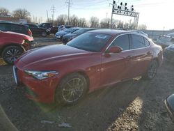 Salvage cars for sale at Columbus, OH auction: 2017 Alfa Romeo Giulia Q4