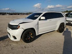 Salvage cars for sale from Copart Houston, TX: 2018 Jeep Grand Cherokee Trackhawk