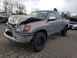 Salvage cars for sale at Portland, OR auction: 2002 Toyota Tundra Access Cab