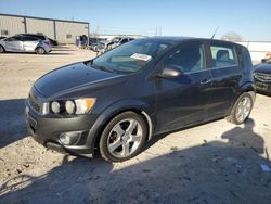 Chevrolet Sonic salvage cars for sale: 2012 Chevrolet Sonic LTZ