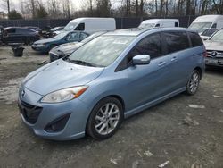 Salvage cars for sale at Waldorf, MD auction: 2013 Mazda 5